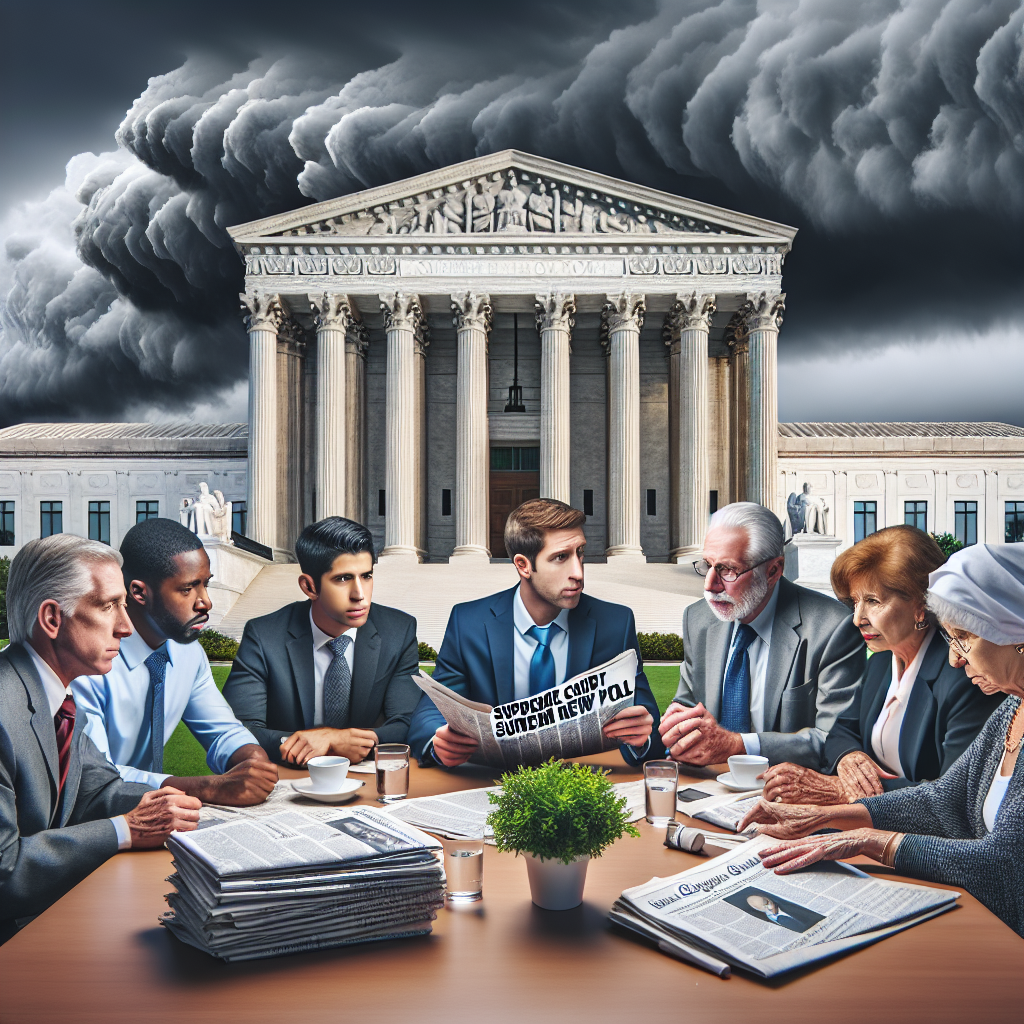 Americans share declining views of Supreme Court in new poll