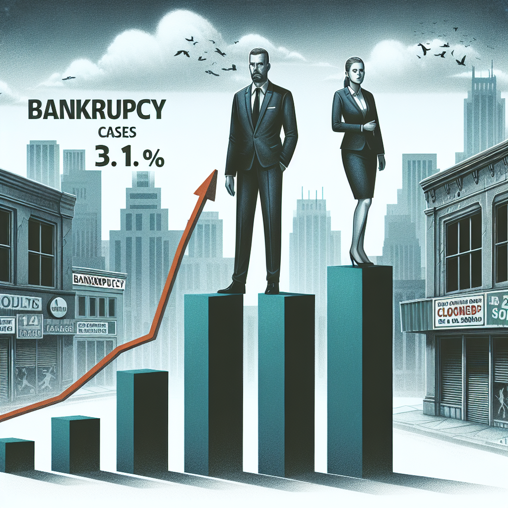 Bankruptcies Rise 13.1 Percent Over Previous Year