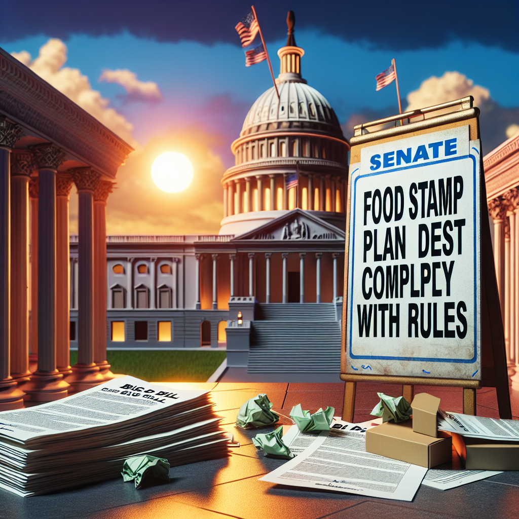 GOP’s food stamp plan is found to violate Senate rules. It’s the latest setback for Trump’s big bill