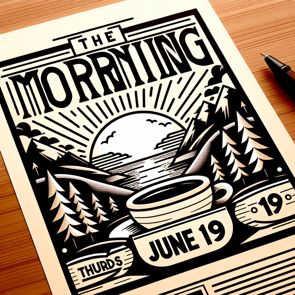The morning read for Thursday, June 19